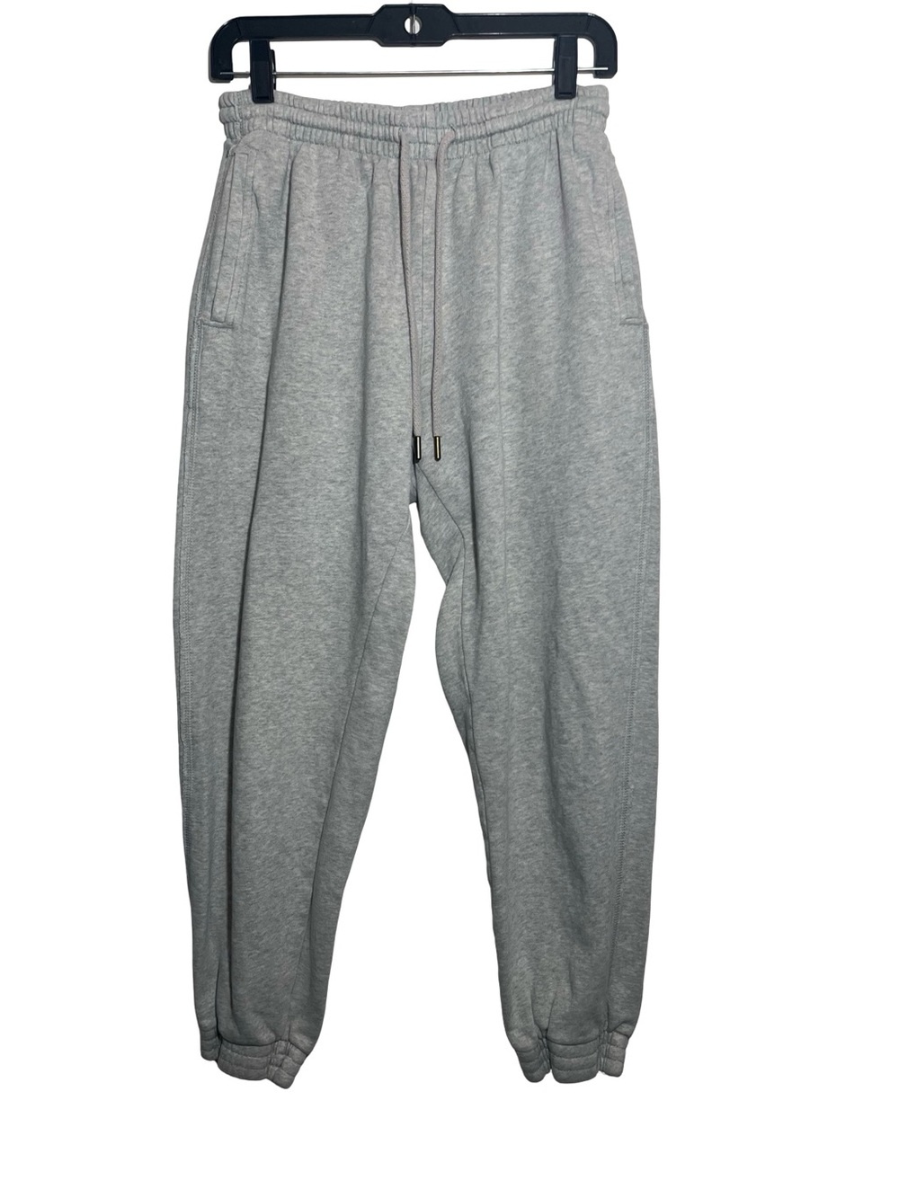 aerie Light Gray Drawstring Sweatpants